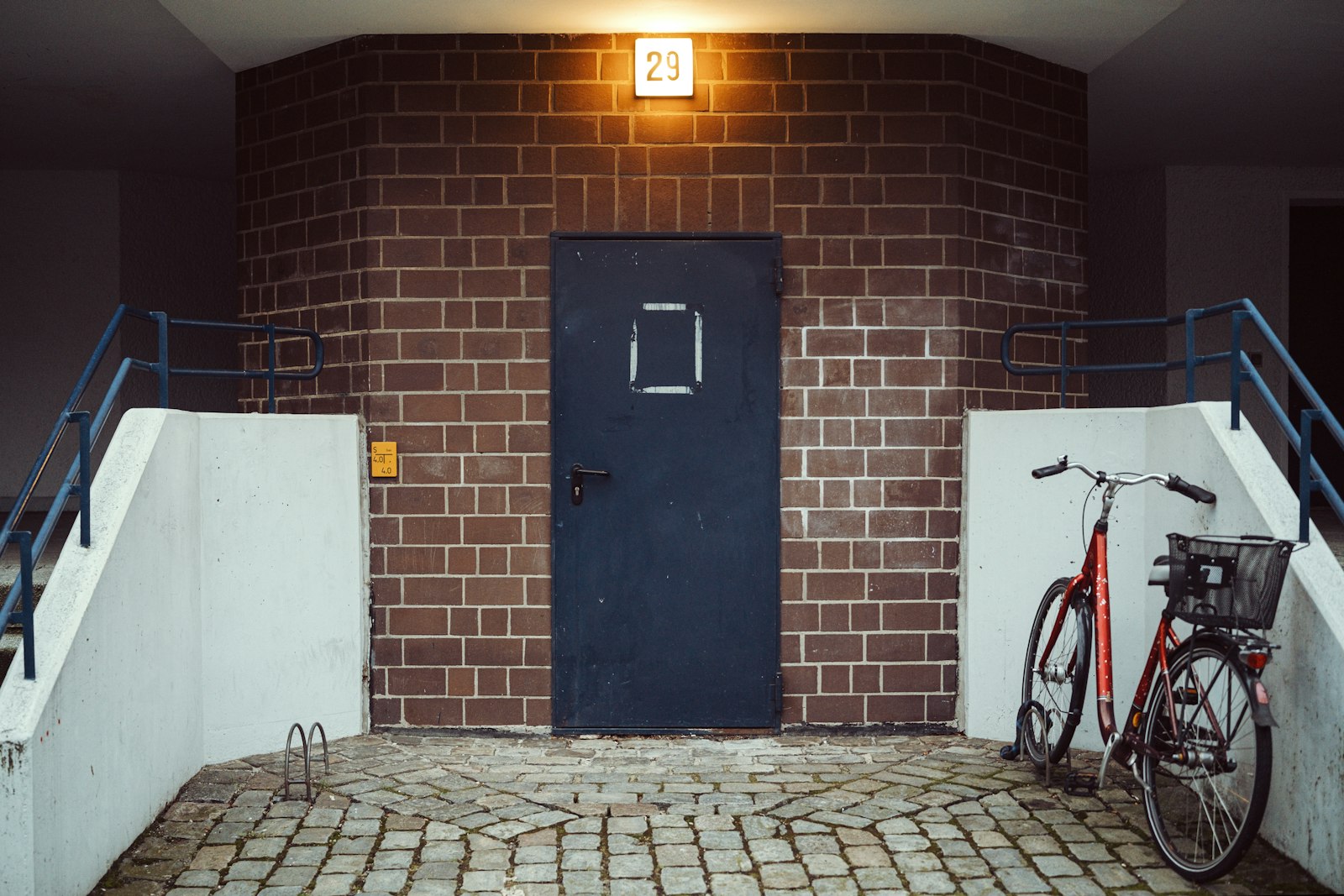 Hauseingang eines Wohnobjekts